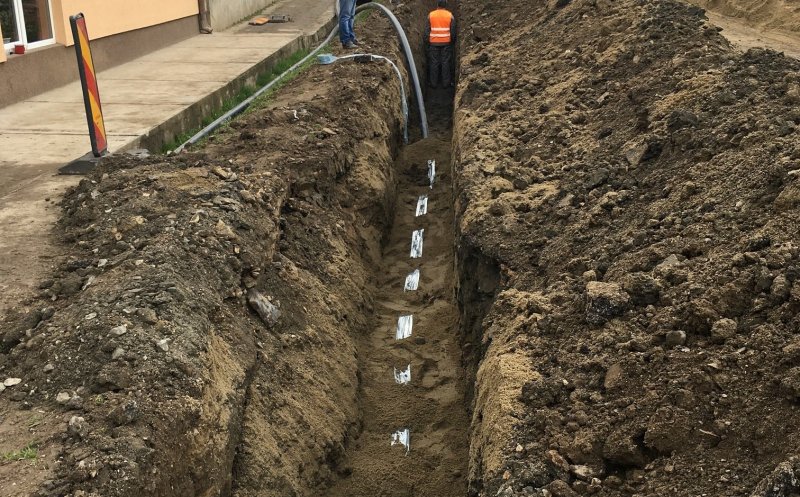 Se extinde rețeaua de apă într-o localitate clujeană. Investiție de peste 2,3 mil. lei