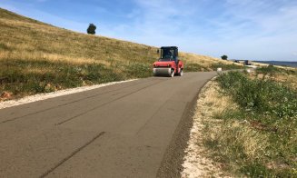 Drum turistic din Cluj, pregătit de asfaltare
