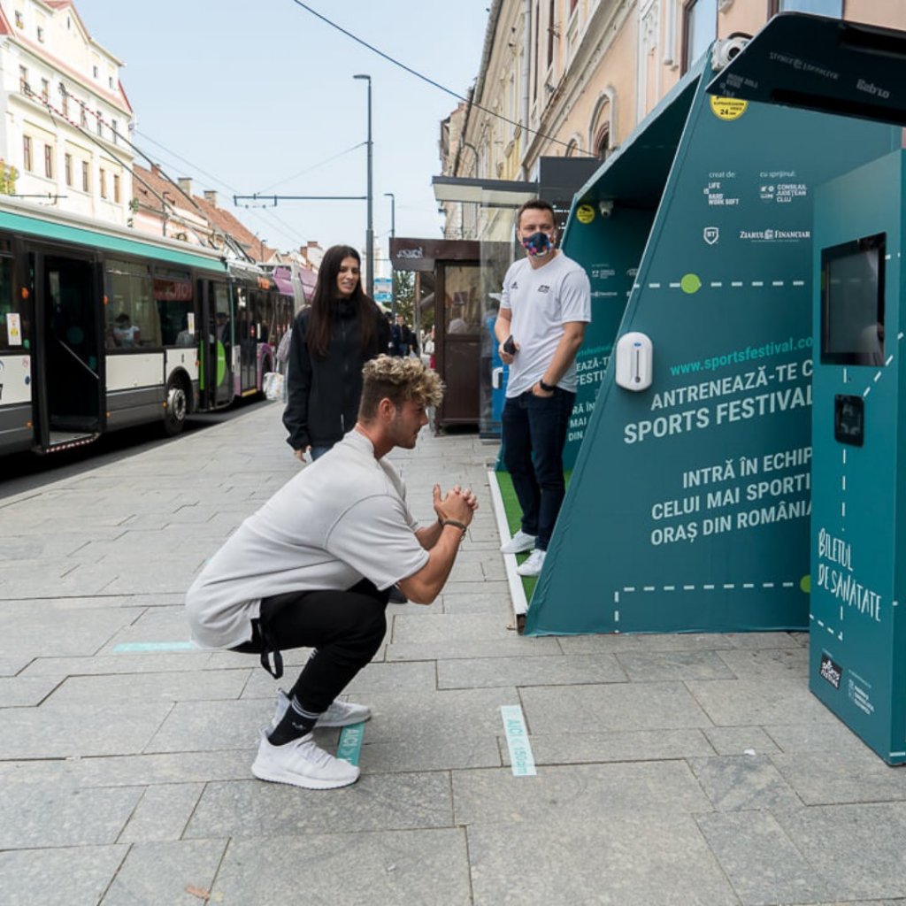 Cluj: Faci puțină mișcare și ai bilet de autobuz gratis