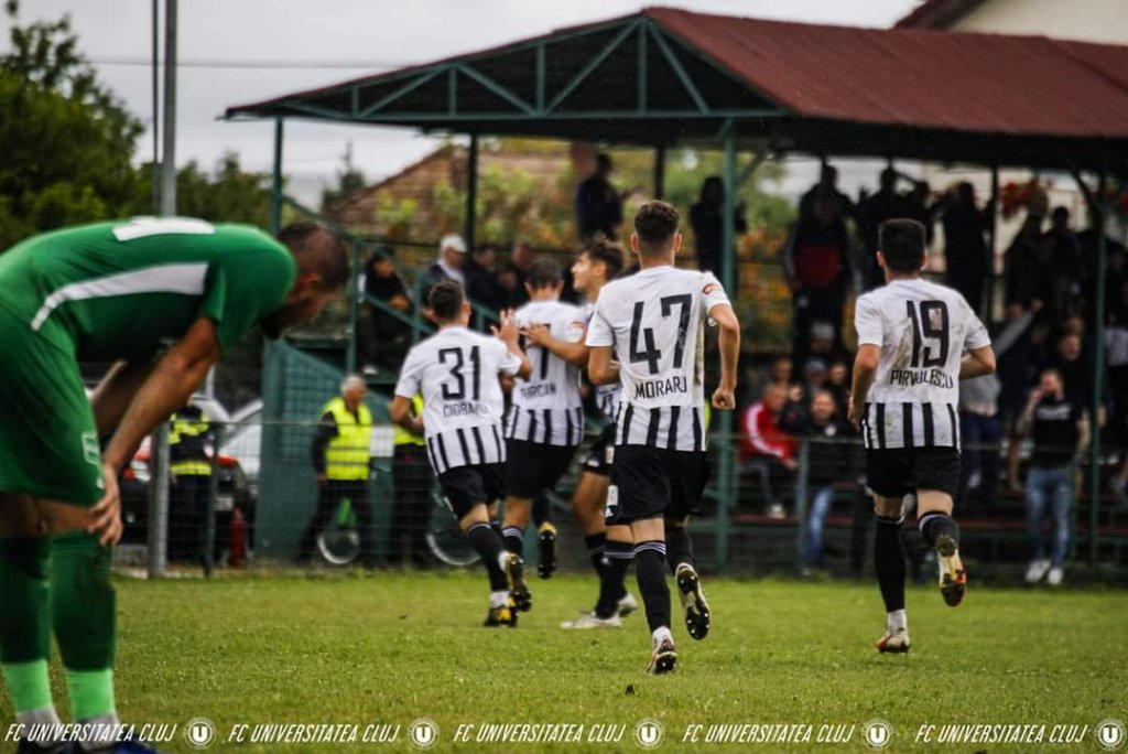 "U" Cluj s-a distrat în derby-ul local cu Sănătatea și s-a calificat mai departe în Cupă