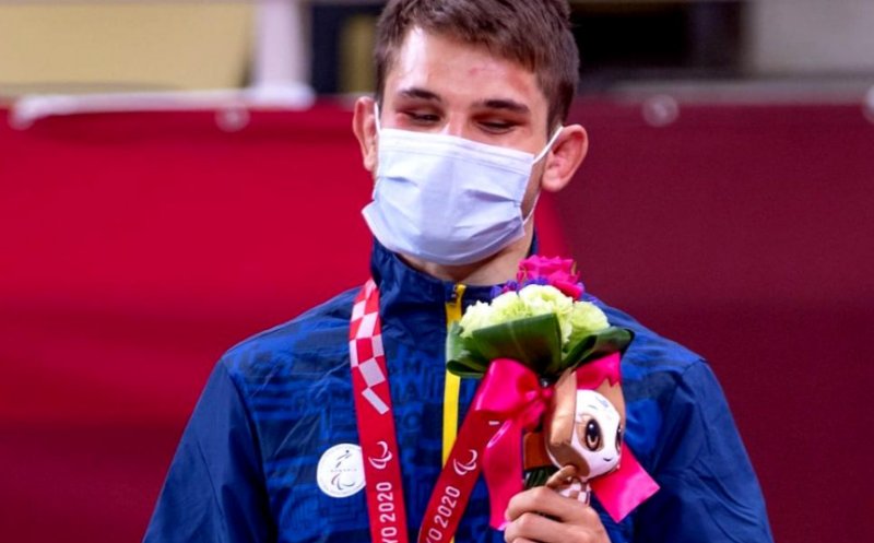 Lecţia de viaţă a clujeanului nevăzător de la 6 ani, care a luat o nouă medalie olimpică la judo
