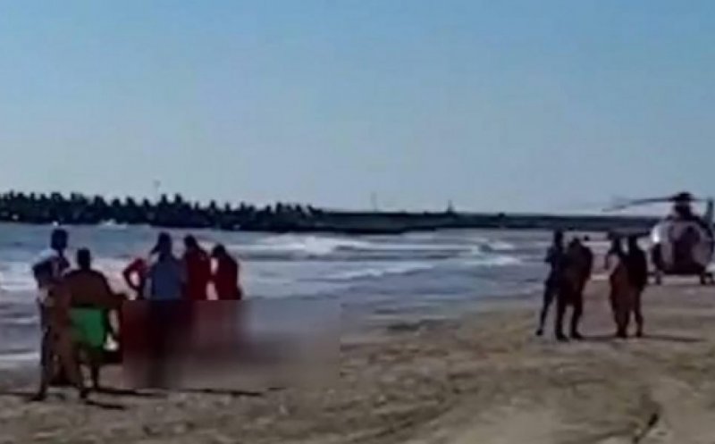 Dramă pentru o familie din Cluj! Bărbatul care a sărit în mare să-și salveze copilul a murit