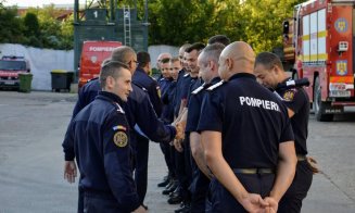 Pompierii clujeni care au acţionat în Grecia s-au întors acasă