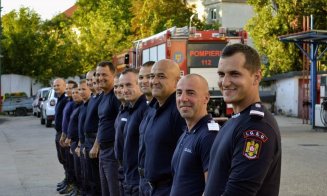 Pompierii clujeni care au acţionat în Grecia s-au întors acasă