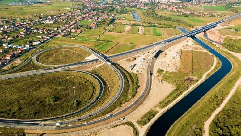 Noduri rutiere noi pe Autostrada Transilvania în judeţul Cluj, la Ciurila şi Sănduleşti