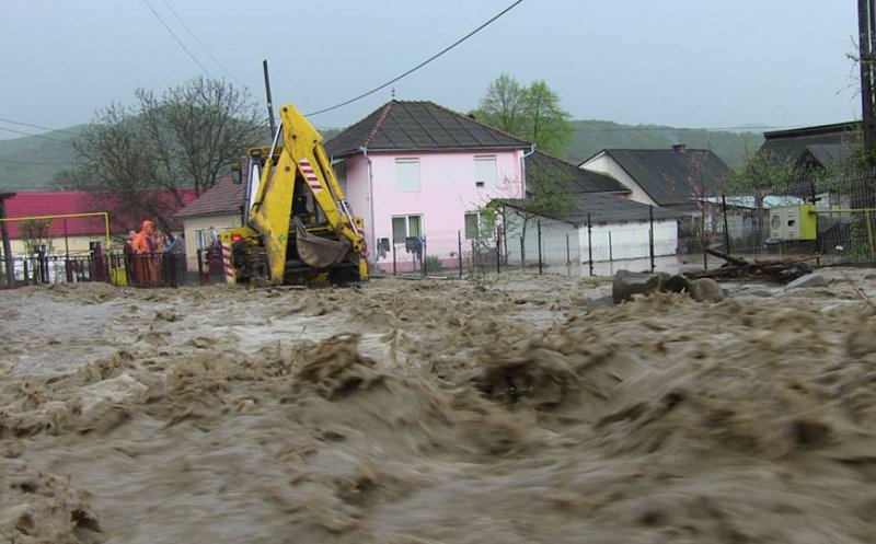 Este COD GALBEN de inundații pe râul Someș, în județul Cluj