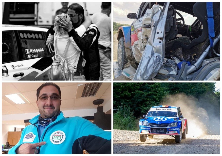 Filmul accidentului mortal de la Raliul Iașiului. Cum a reușit pilotul să intre într-un cap de pod