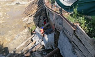 Judecătoria obligă investitorul de pe Victor Papilian să facă lucrările necesare stopării alunecărilor de teren
