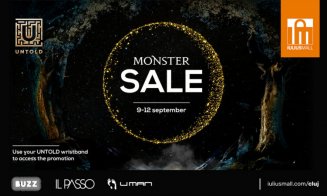 „Untold Monster Sales”, din Iulius Mall Cluj, te pregătesc de festival