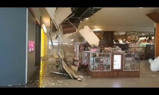 Tavan din Iulius Mall Cluj, prăbușit