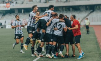 “U” Cluj, victorie muncită cu Viitorul Pandurii. “Studenții” au revenit pe loc de play-off