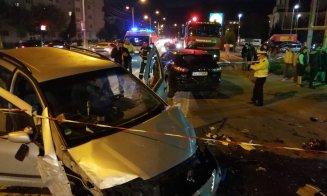 ACCIDENT în Cluj: A schimbat banda de circulaţie fără să se asigure şi a distrus 3 maşini
