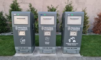 Noi unități inteligente de colectare selectivă a deșeurilor în Florești. Unde sunt amplasate