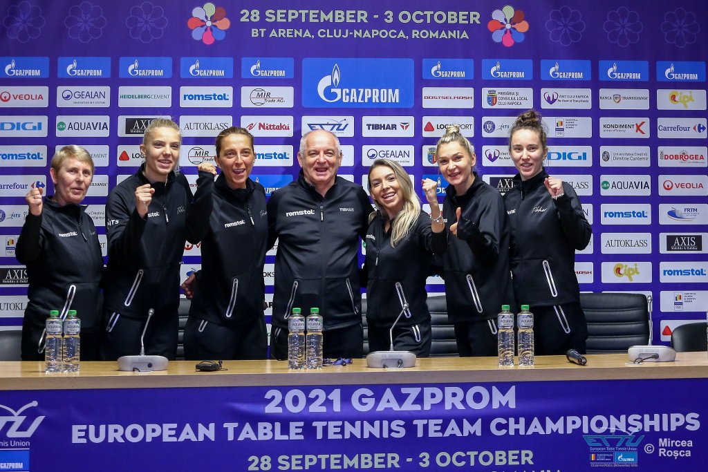 Echipa feminină de tenis de masă țintește “tripla” la Campionatul European de la Cluj