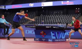 Rezultatele celei de-a doua zile la Campionatul European de tenis de masă de la Cluj-Napoca