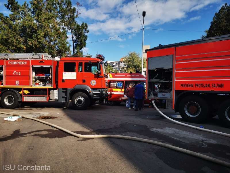 Se renumără morții din incendiul de la Constanța. Lucian Bode: 7 oameni au murit. Cei care au comunicat inițial au greșit