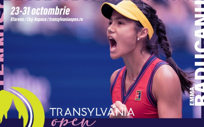 Fanii tenisului se pot preînregistra pentru bilete la Transylvania Open. La turneul de la Cluj joacă și Halep sau Emma Răducanu