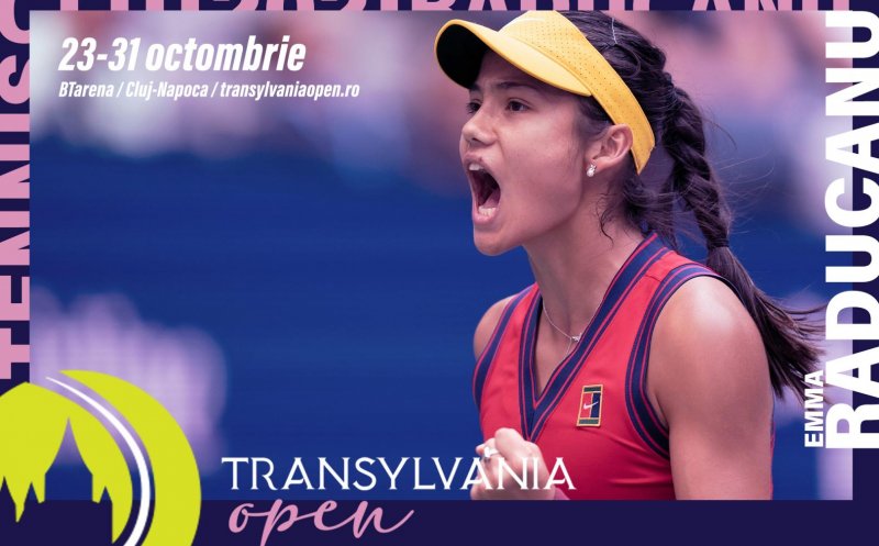 Emma Răducanu, mesaj în limba română înainte de Transylvania Open: “Abia aștept să ne vedem”