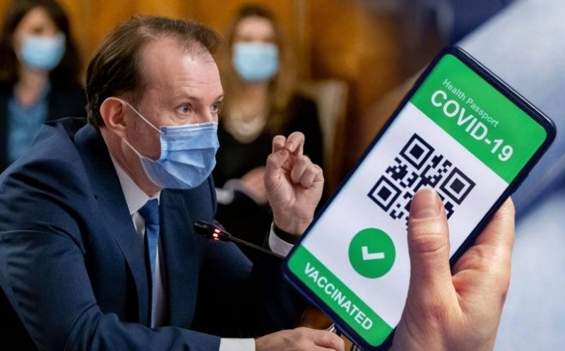 NU SE LASĂ! Cîţu anunţă introducerea certificatului verde în spaţiile comerciale neesenţiale