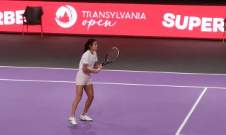 Emma Răducanu s-a antrenat pentru prima dată în fața spectatorilor de la Transylvania Open