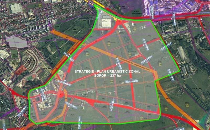 Masterplanul Sopor, în etapa obținerii avizului de mediu
