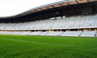 Noul gazon de pe Cluj Arena, la primul meci oficial. Tișe: „Este pregătit și se prezintă în condiții excelente”