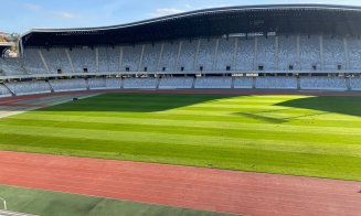 Noul gazon de pe Cluj Arena, la primul meci oficial. Tișe: „Este pregătit și se prezintă în condiții excelente”