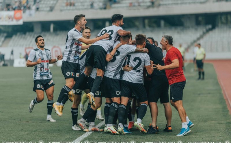 "Șepcile roșii" au învins la limită FC Brașov la revenirea pe Cluj Arena