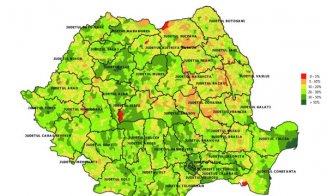 Două localități din Cluj, în TOP 10 la rata de vaccinare în țară/ HARTA vaccinării în județ