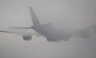 Un avion Tarom s-a întors de la Cluj la București din cauza condițiilor meteo nefavorabile