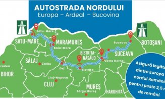 Cine se luptă pentru studiile de fezabilitate pe două tronsoane din Autostrada Nordului, între Baia Mare și Bistrița