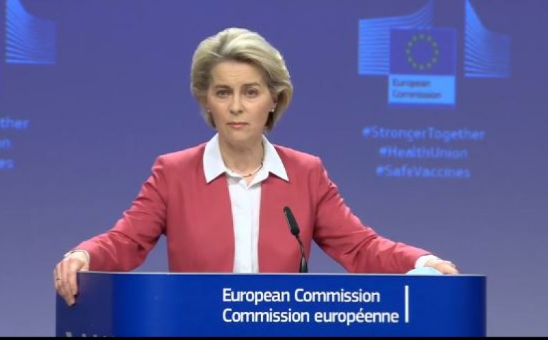 Ursula Von der Leyen: UE ar trebui să ia în calcul vaccinarea anti-COVID obligatorie