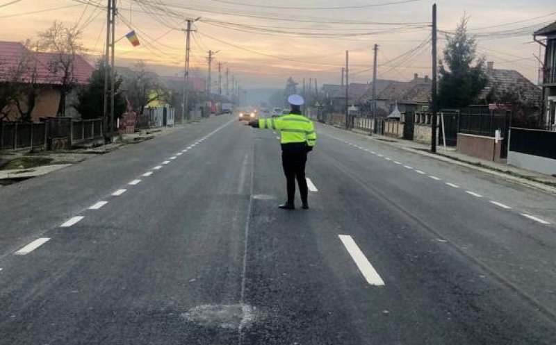 Cluj: Zeci de vitezomani trași pe dreapta în weekend/ Cu cât "zbura" un șofer pe ulița din sat