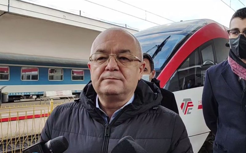 Emil Boc, la inaugurarea noului tren Cluj-Napoca - Aghireș: Un pas important pentru implementarea trenului metropolitan