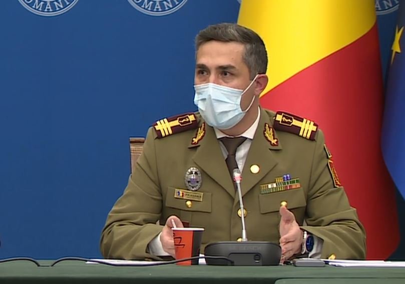 Gheorghiţă: Varianta Omicron s-ar transmite şi prin aerosoli, ceea ce o face mult mai contagioasă
