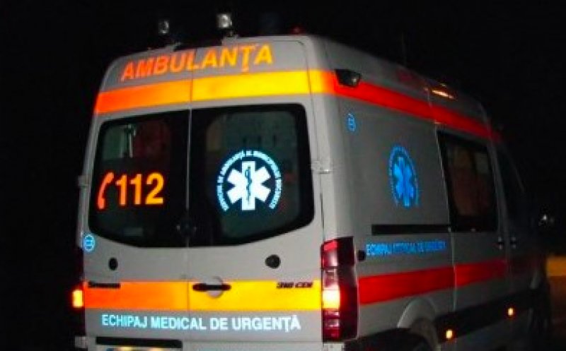 Accident la Cluj! În urma impactului un bivol a fost rănit și un stâlp doborât. Două persoane au ajuns la spital