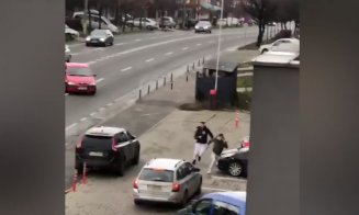 Bătaie în trafic între șoferi la Cluj-Napoca, "în spiritul Crăciunului"