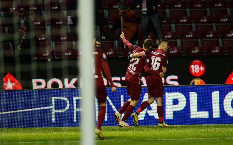 Un jucător de la CFR Cluj inclus în echipa etapei
