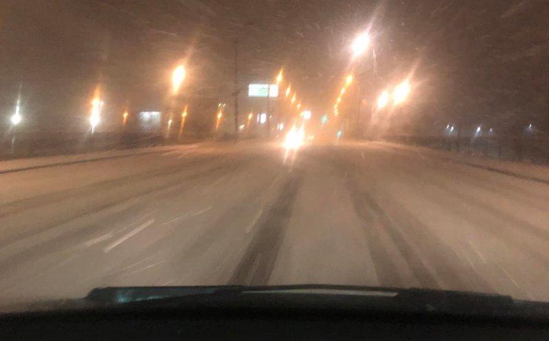 A venit iarna! "Boc scoală sus că suntem la munte în Cluj"