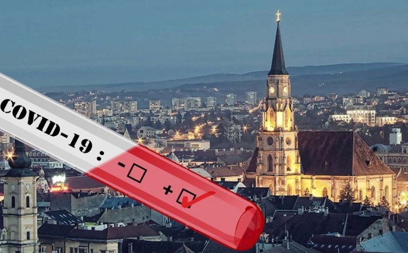 Clujul, pe locul 1 în topul pe judeţe la cazurile de COVID în Ajunul Crăciunului