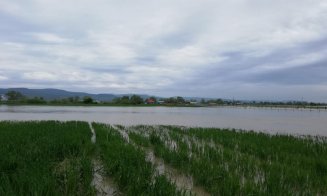 COD PORTOCALIU de inundații pe un râu din Cluj