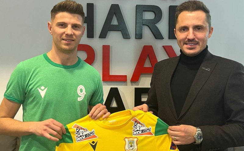 Exclus din lotul Universității Cluj, Albert Voinea s-a transferat în Liga 1