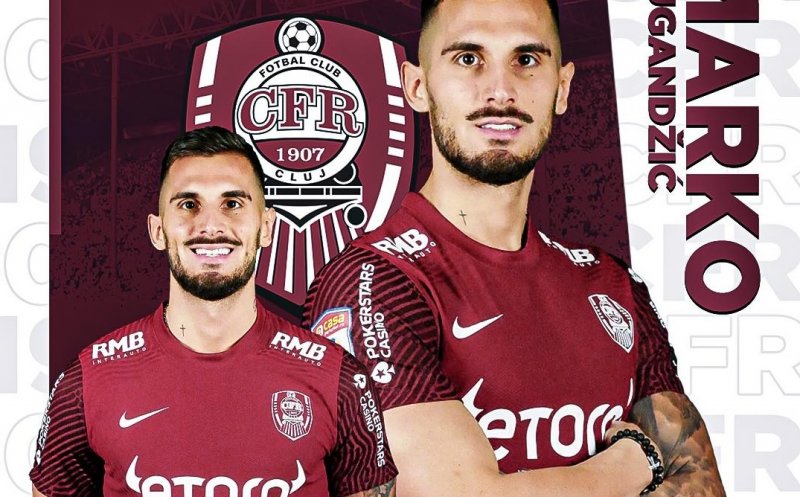 Marko Dugandzic, prezentat oficial de CFR Cluj