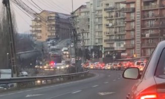 Accident Cluj. Haos pe Calea Baciului după o tamponare între două mașini