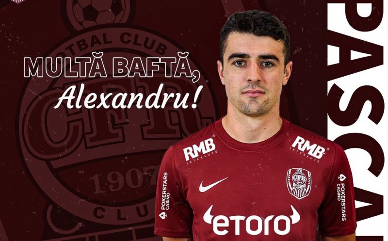 Alex Pașcanu s-a despărțit definitiv de CFR Cluj. Fundașul va continua la Ponferradina