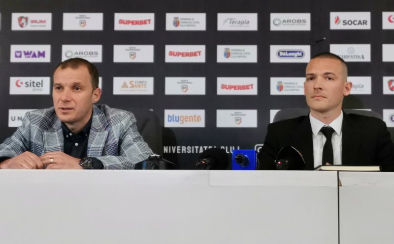 Giurgiu și Cordoș pregătesc următoarele transferuri ale Universității Cluj: “Jucătorii cu care discutăm sunt din Liga 1”