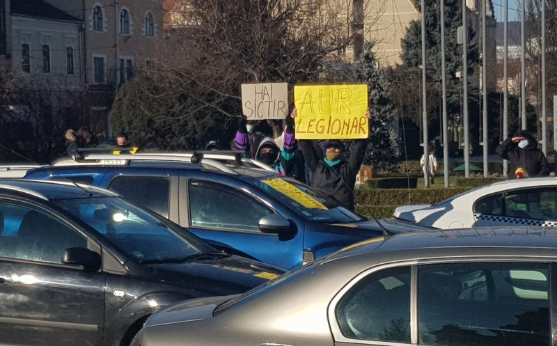 Cum a fost primit liderul AUR la Cluj-Napoca: „Hai SICTIR”