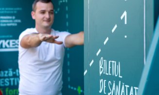 Cea de-a doua etapă a Biletului de Sănătate s-a încheiat. Clujenii au făcut peste 1 milion de genuflexiuni în cadrul campaniei