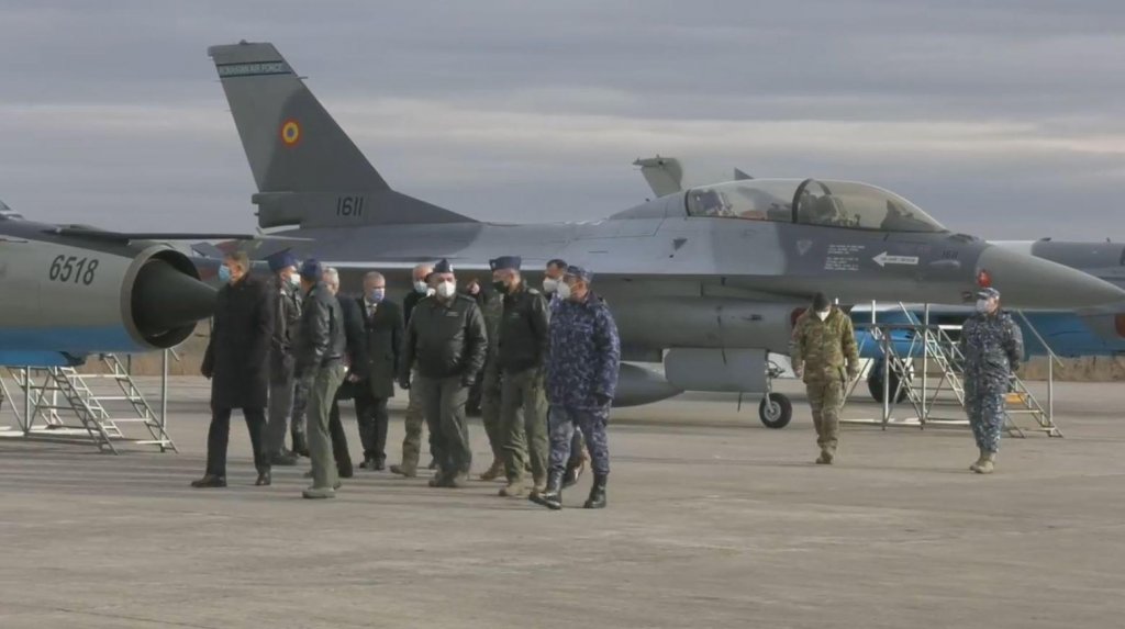 Iohannis, la Cluj: Avem în vedere să achiziționăm și avioane de ultimă generație F-35