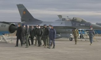 Iohannis, la Cluj: Avem în vedere să achiziționăm și avioane de ultimă generație F-35
